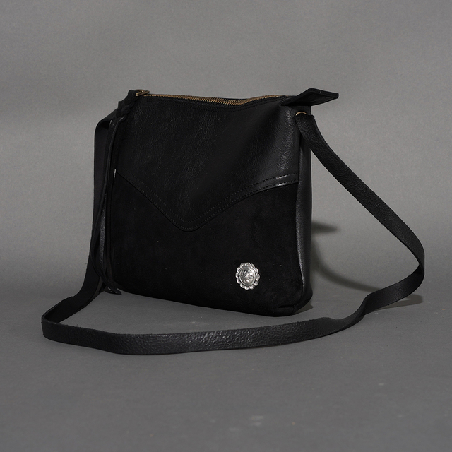 MOTOR / モーター「KUDU LEATHER SACOCHE BAG / BLACK」クードゥー