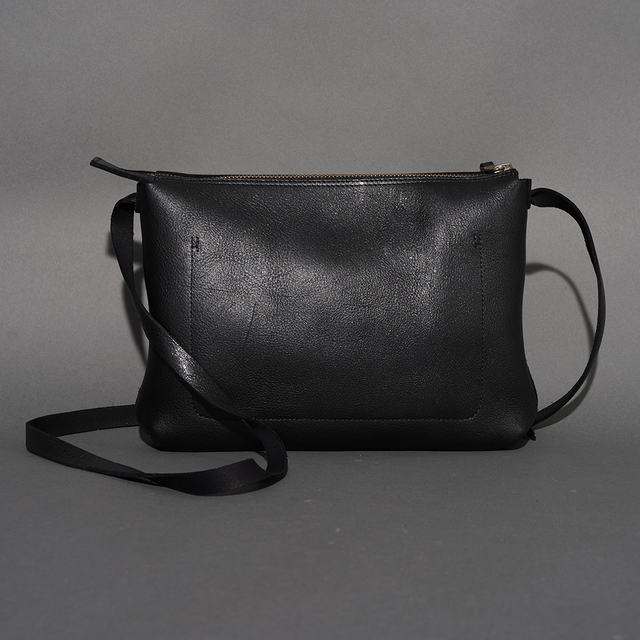 MOTOR / モーター「KUDU LEATHER SACOCHE BAG / BLACK」クードゥー