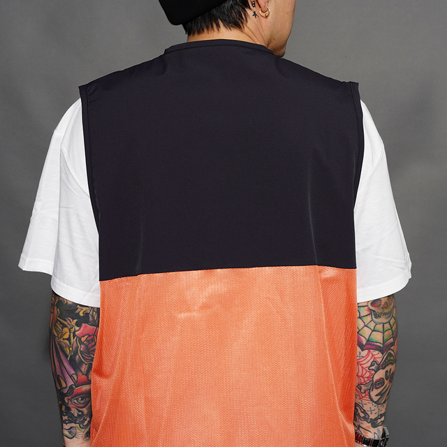 AWV-260101 /「MESH HUNTING VEST / ORANGE」メッシュハンティングベスト