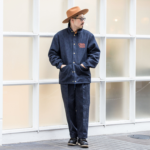 TROPHY CLOTHING×AMERICAN WANNABE「Warm Up Authentic Denim Jacket 