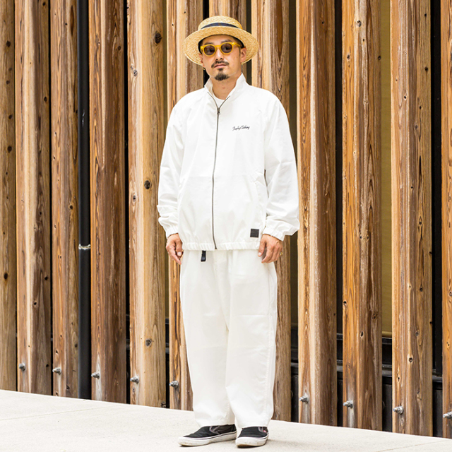 限定】TROPHY CLOTHING×AW「TRACK JACKET / OFF WHITE」トラック 