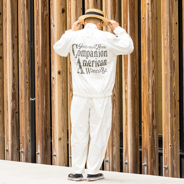 限定】TROPHY CLOTHING×AW「TROPICAL PANTS / OFF WHITE」トロピカルパンツ 