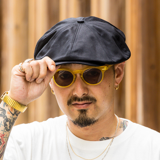 限定】THE H.W.DOG&CO×AMERICAN WANNABE「PK CAP-AW / BLACK 