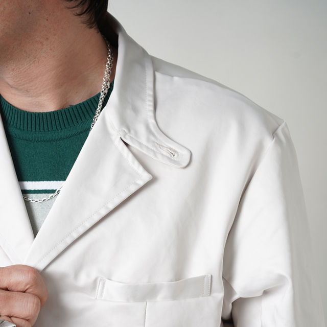 ARPENTEUR アーペントル　ホワイト BDU ワークジャケットM Lux Jacket in Off White