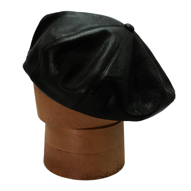 B-801 /「BIG BERET / COW HIDE」ビッグベレー帽