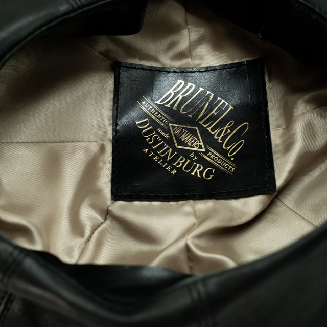 B-801 /「BIG BERET / COW HIDE」ビッグベレー帽