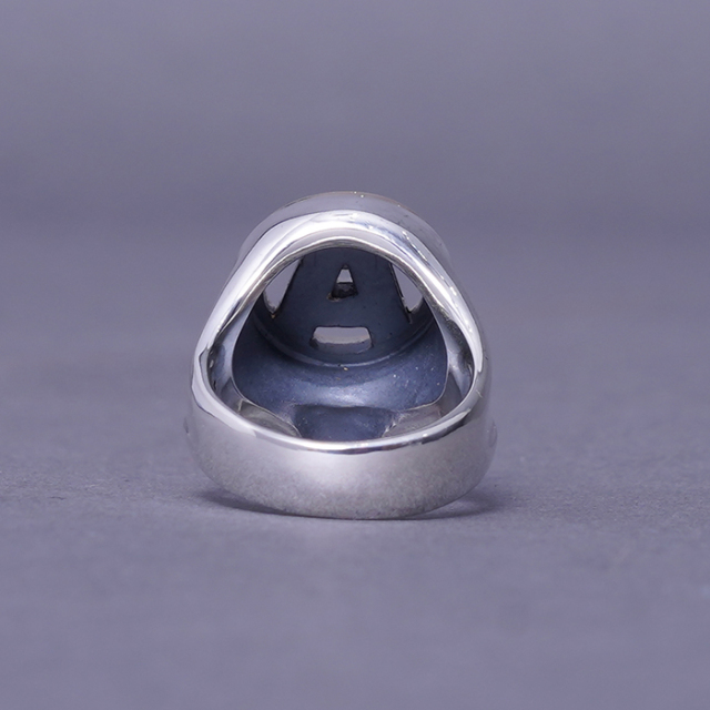 受注】BLACKBOOTS×AMERICAN WANNABE「MEMORIES ANARCHY SKULL RING