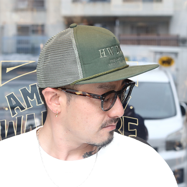 THE H.W.DOG&CO/ザエイチダブリュードッグアンドコー「MESH CAP