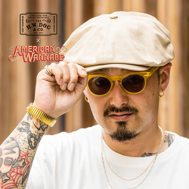 限定】WEIRDO×AMERICAN WANNABE「DIPSY CAR JACKET / ORANGE  