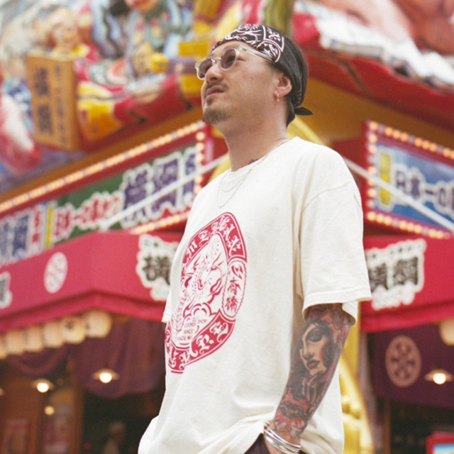 AWTB-240201 /「DRAGON Logo S/S TEE / WHITE」ドラゴンロゴS/S Tシャツ