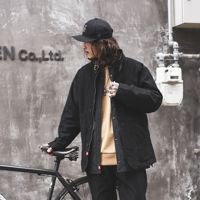 NASTOYS/ナストイズ「Motorcycle Coat」モールスキンモーターサイクル 