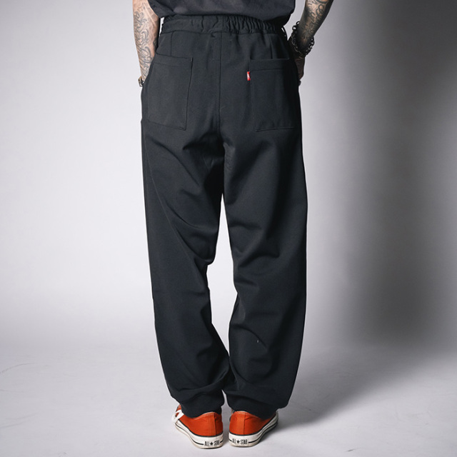 NTP-240202 /「Eazy Rib Pants / BLACK」イージーリブパンツ