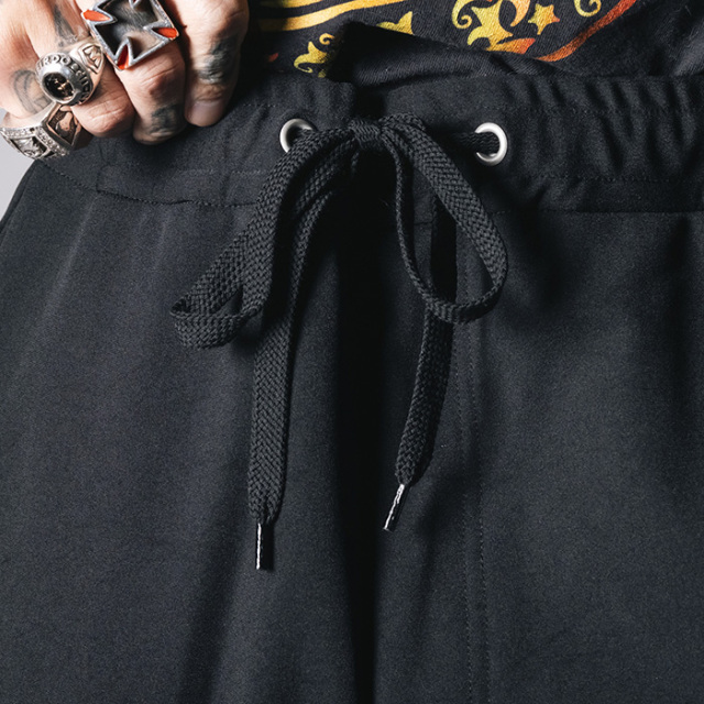NTP-240202 /「Eazy Rib Pants / BLACK」イージーリブパンツ