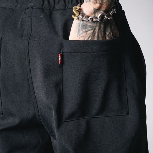 NTP-240202 /「Eazy Rib Pants / BLACK」イージーリブパンツ