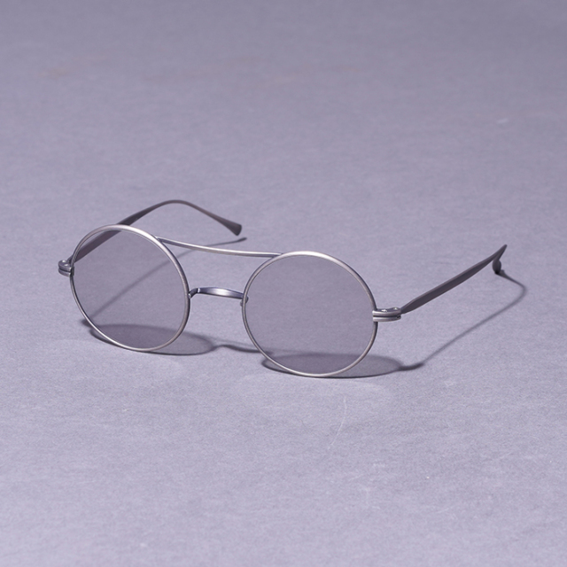 GROOVER SPECTACLES / グルーバー「FALCON / 2.ANTIQUE SILVER」チタニウム製眼鏡