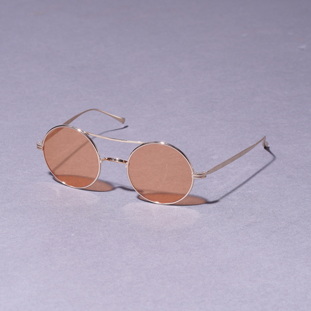 GROOVER SPECTACLES / グルーバー「FALCON / 3. GOLD」チタニウム製眼鏡