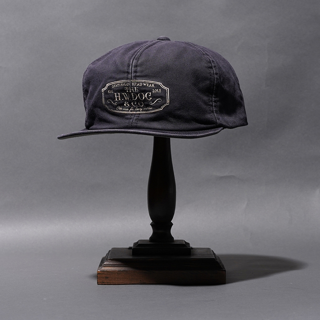 THE H.W.DOG&CO/ザエイチダブリュードッグアンドコー「BIO TRUCKER CAP / BLACK」トラッカーキャップ