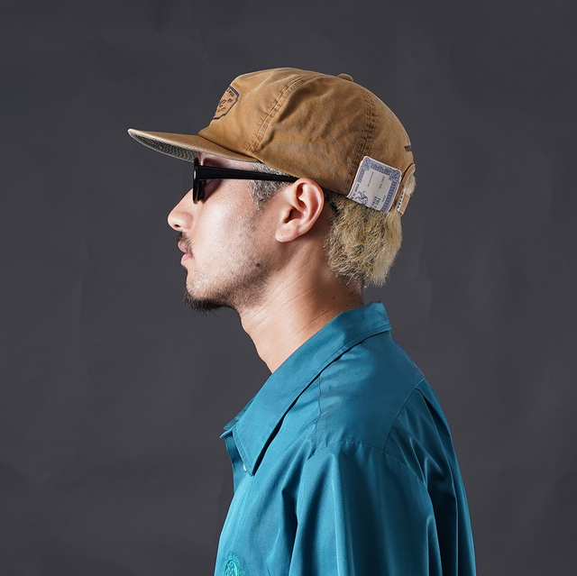D-01211 /「BIO TRUCKER CAP / CAMEL」トラッカーキャップ