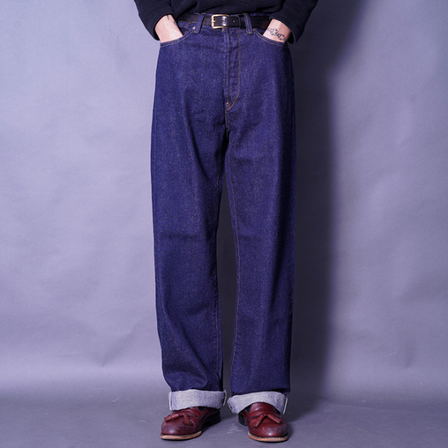 BSFP-25506 /「1920s 9oz Death Valley Waist-Overalls / Dark Indigo