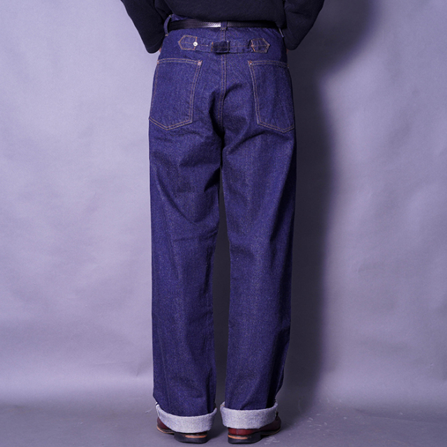 BSFP-25506 /「1920s 9oz Death Valley Waist-Overalls / Dark Indigo