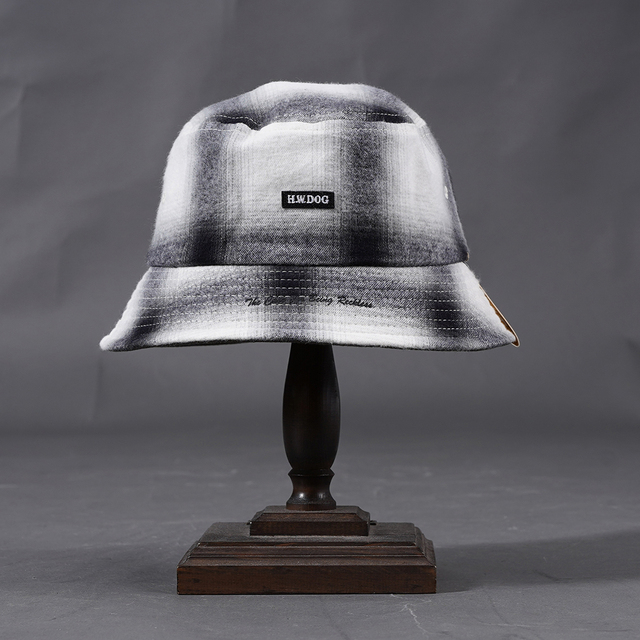 THE H.W.DOG&CO/ザエイチダブリュードッグアンドコー「OMBRE TRUCKER HAT  / WHITE」バケットハット
