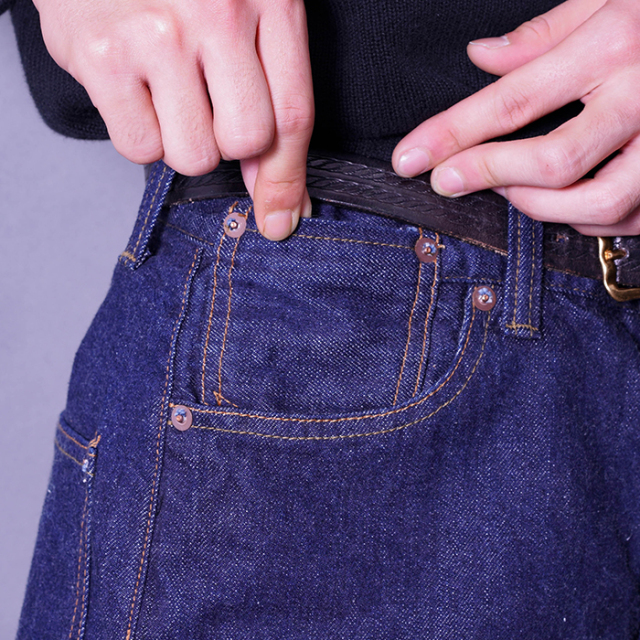 BSFP-25506 /「1920s 9oz Death Valley Waist-Overalls / Dark Indigo