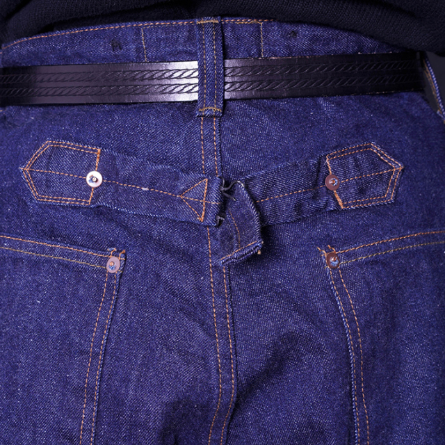 デジーノ　バース　ヴァース　手渡し歓迎 BSFP-25506 /「1920s 9oz Death Valley Waist-Overalls / Dark Indigo