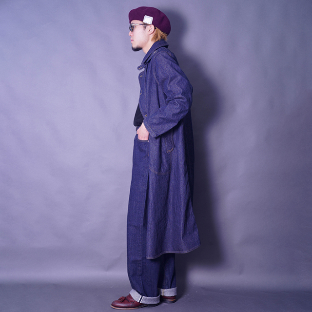 BSFP-25506 /「1920s 9oz Death Valley Waist-Overalls / Dark Indigo