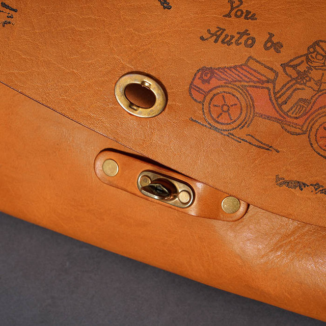 vasco × GLADHAND「LEATHER 3WAY CLUTCH BAG / BROWN」3WAYレザー