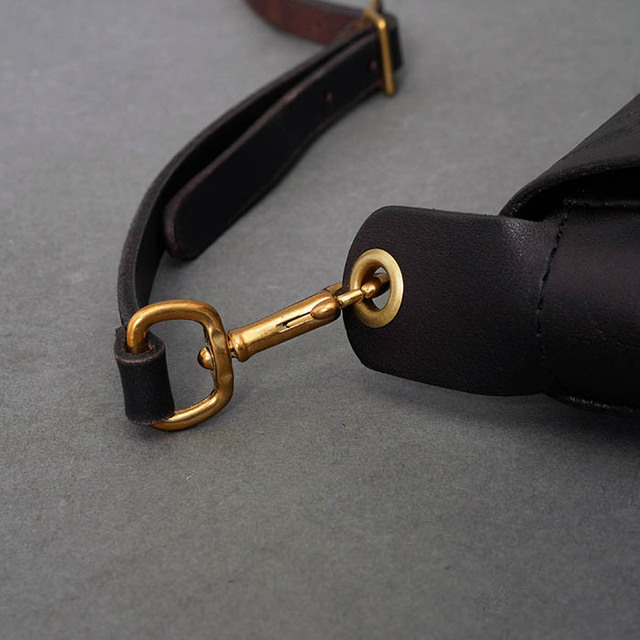 vasco × GLADHAND「LEATHER 3WAY CLUTCH BAG / BLACK」3WAYレザー