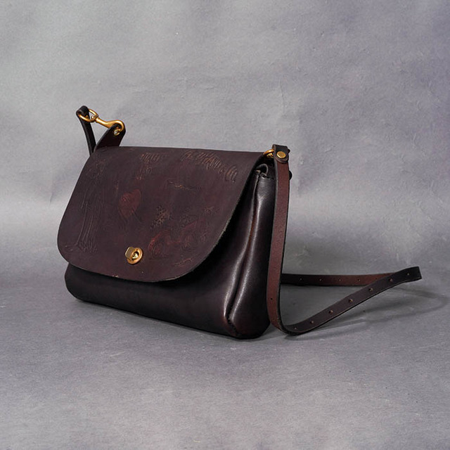 vasco × GLADHAND「LEATHER 3WAY CLUTCH BAG / BLACK」3WAYレザー