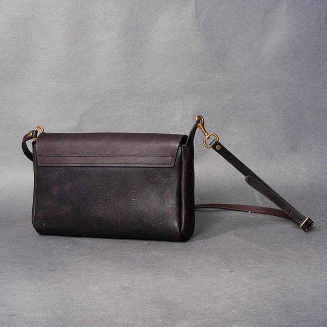 vasco × GLADHAND「LEATHER 3WAY CLUTCH BAG / BLACK」3WAYレザー