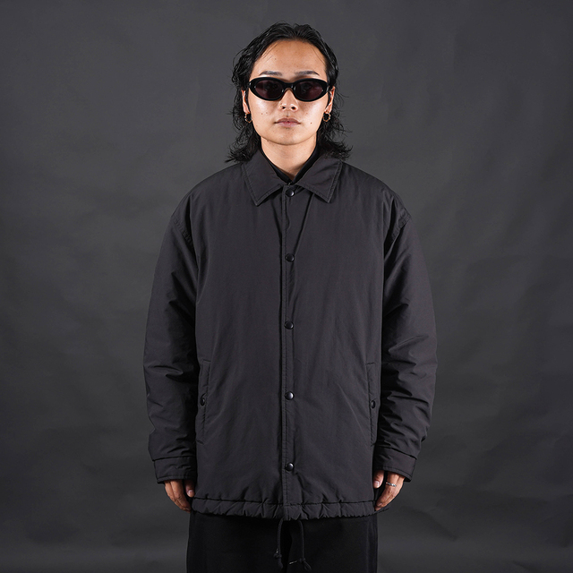 PORTER CLASSIC / ポータークラシック「WEATHER COACH JACKET / BLACK」ウェザーコーチジャケット