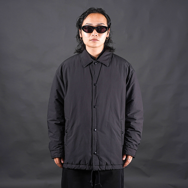 PORTER CLASSIC / ポータークラシック「WEATHER COACH JACKET / BLACK」ウェザーコーチジャケット