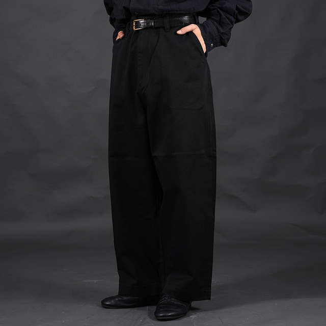 PORTER CLASSIC / ポータークラシック「GENE KELLY CHINOS / BLACK」チノジーンケリーパンツ