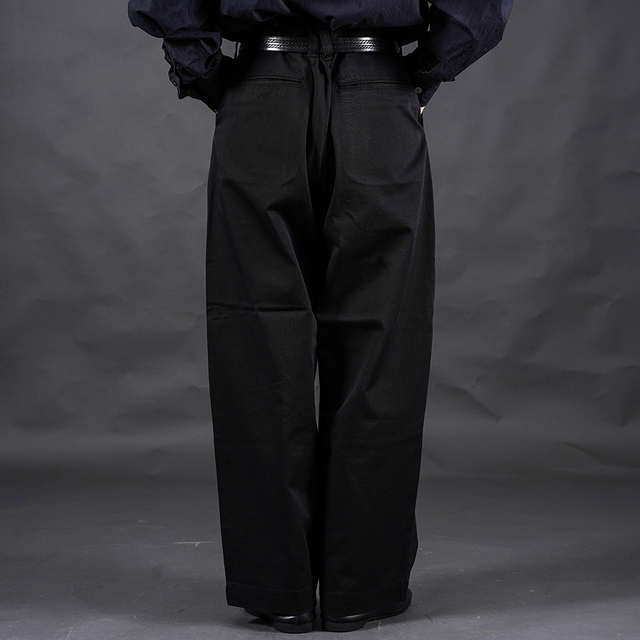 PORTER CLASSIC / ポータークラシック「GENE KELLY CHINOS / BLACK