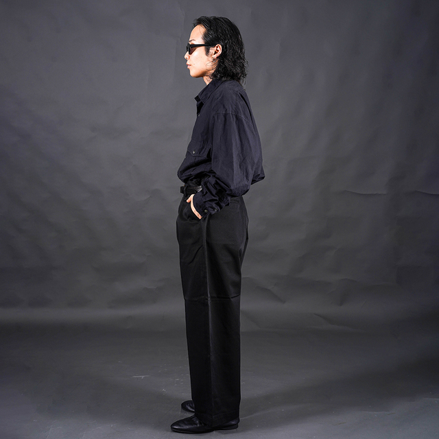 PORTER CLASSIC / ポータークラシック「GENE KELLY CHINOS / BLACK