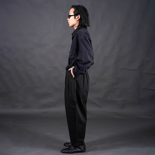 PORTER CLASSIC / ポータークラシック「SATCHMO CHINOS / BLACK」チノ