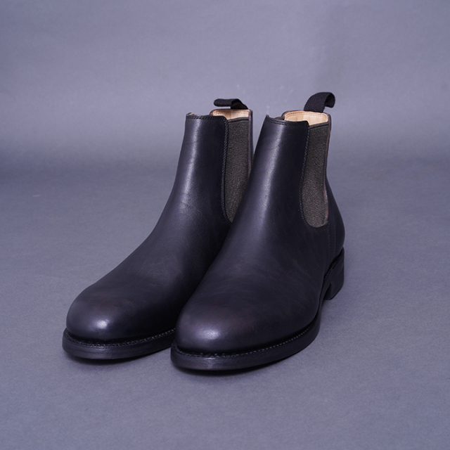 MOTOR / モーター「HORSEBUTT SIDEGORE BOOTS / BLACK」ホースバットサイドゴアブーツ