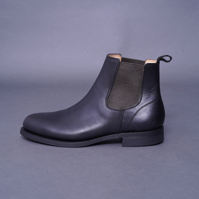 1050 /「HORSEBUTT SIDEGORE BOOTS / BLACK」ホースバットサイドゴアブーツ