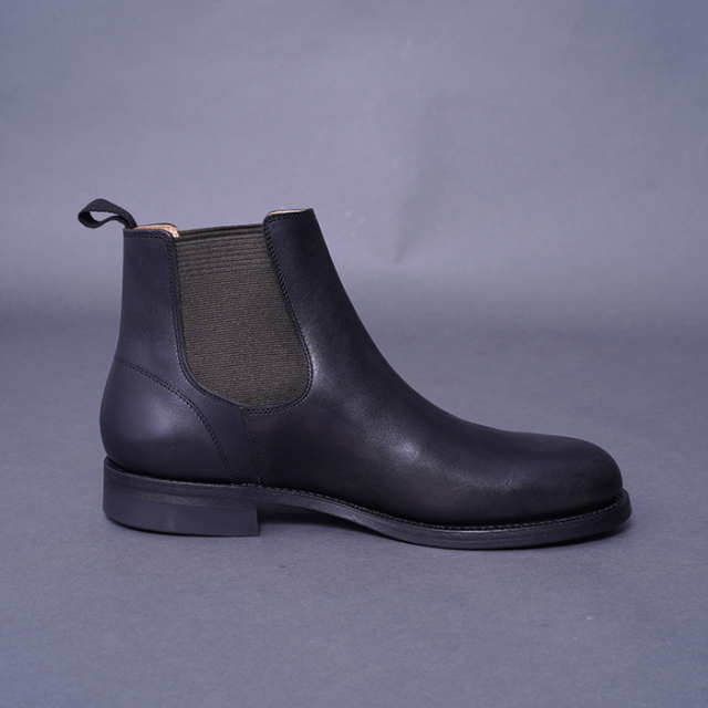 1050 /「HORSEBUTT SIDEGORE BOOTS / BLACK」ホースバットサイドゴアブーツ