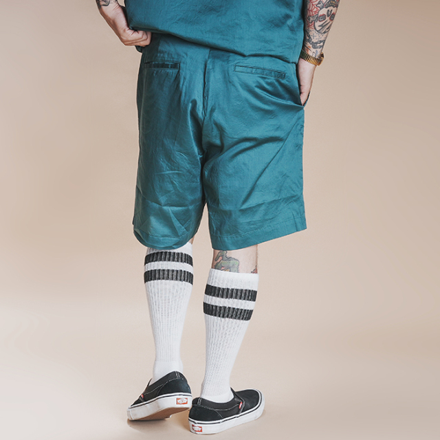 サテンショートパンツ レースポイントサテンショートパンツ｜ACLENT（アクレント）