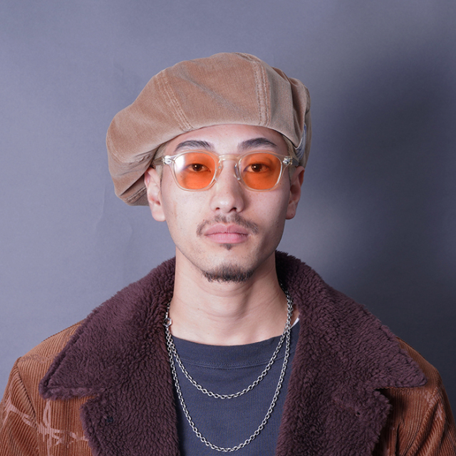 D-01081 /「8PANEL BERET / BEIGE」8パネルベレー帽