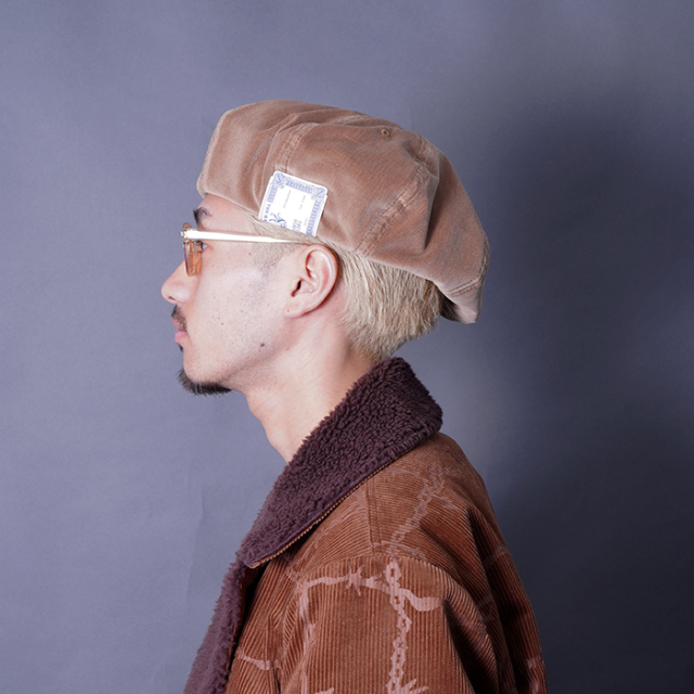 D-01081 /「8PANEL BERET / BEIGE」8パネルベレー帽