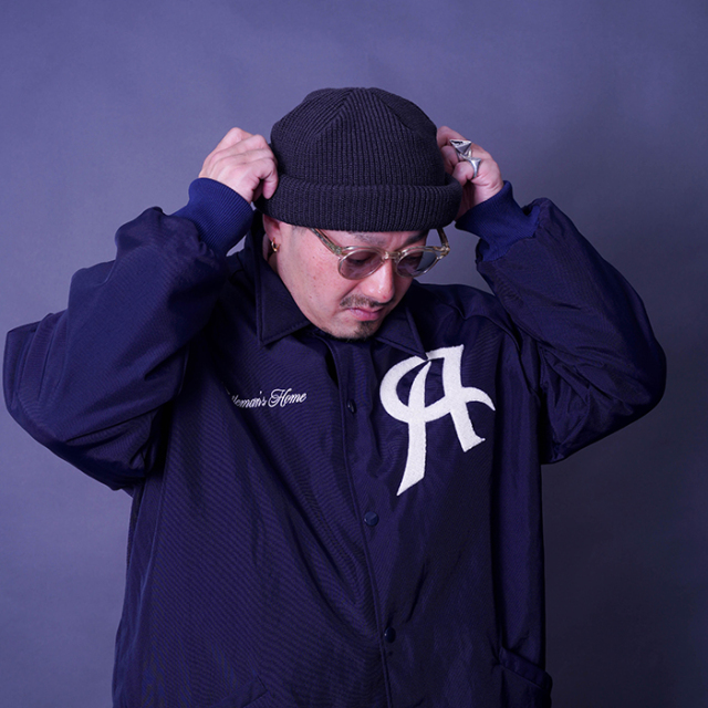 NTH-250202 /「2Roll Knit Cap / BLACK」ニット帽