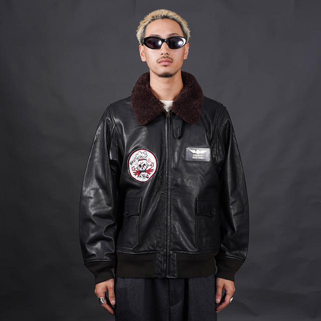 WRD6301HP /「BOOZY & CRAZY - G1 TYPE JACKET HAND PAINT / BLACK」G