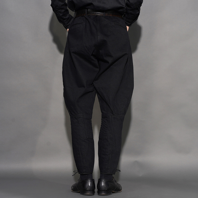 BSFP-20507BLK /「15oz Black Denim Sheriff Breeches / Deep Black