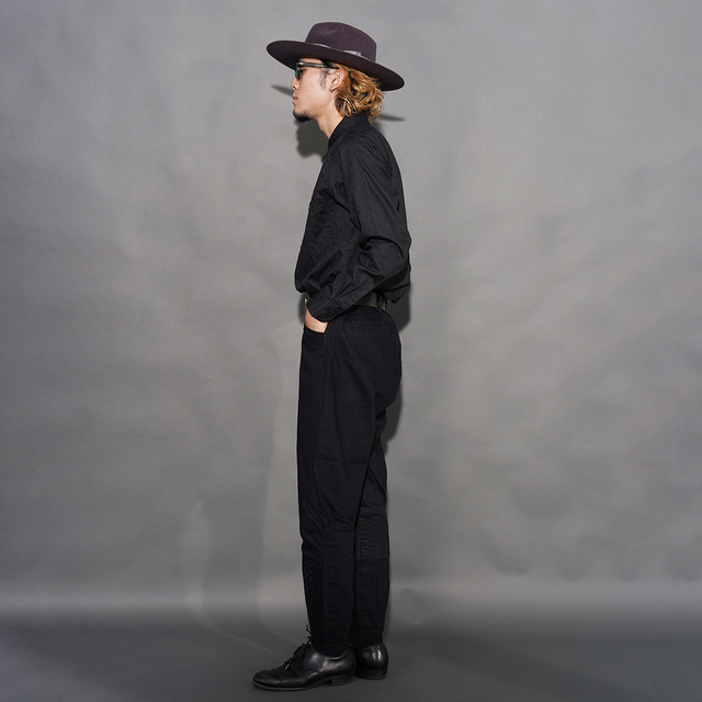 BSFP-20507BLK /「15oz Black Denim Sheriff Breeches / Deep Black