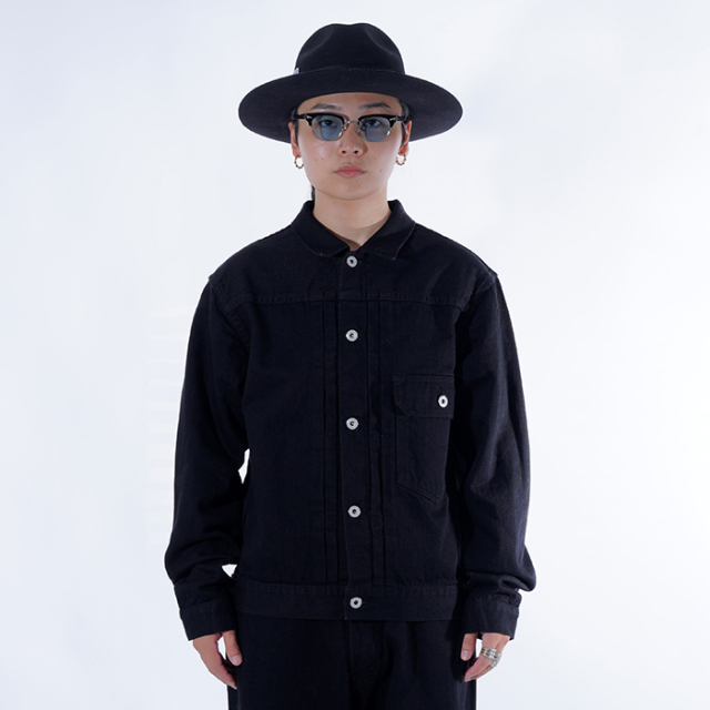 MOTOR / モーター「BLACK DENIM JACKET / BLACK」ブラックデニムジャケット