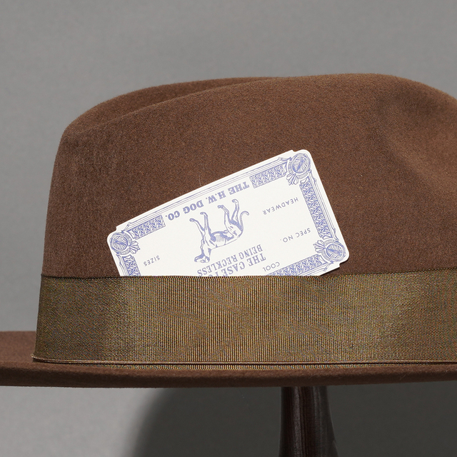 D-00006-H /「FRONT-H / OLIVE」ハット